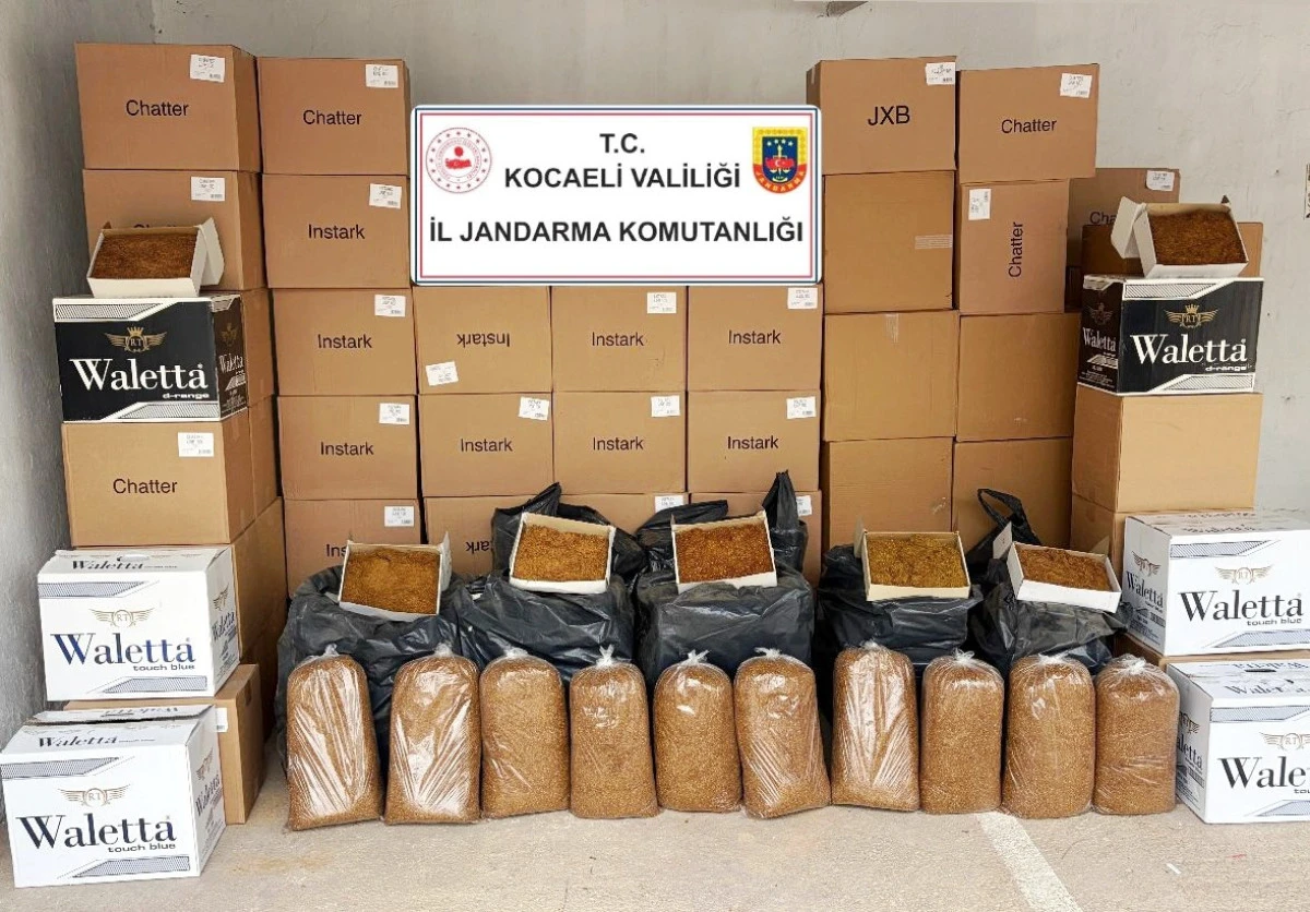 1 MİLYON TL&rsquo;LİK KA&Ccedil;AK T&Uuml;T&Uuml;N OPERASYONU