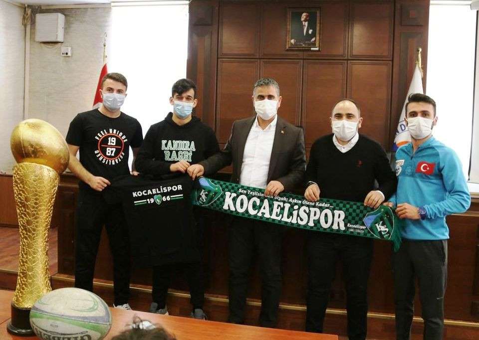 KANDIRA'DAN ÜÇ GENÇ Ragby MİLLİ TAKIMINDA MÜCADELE EDECEK