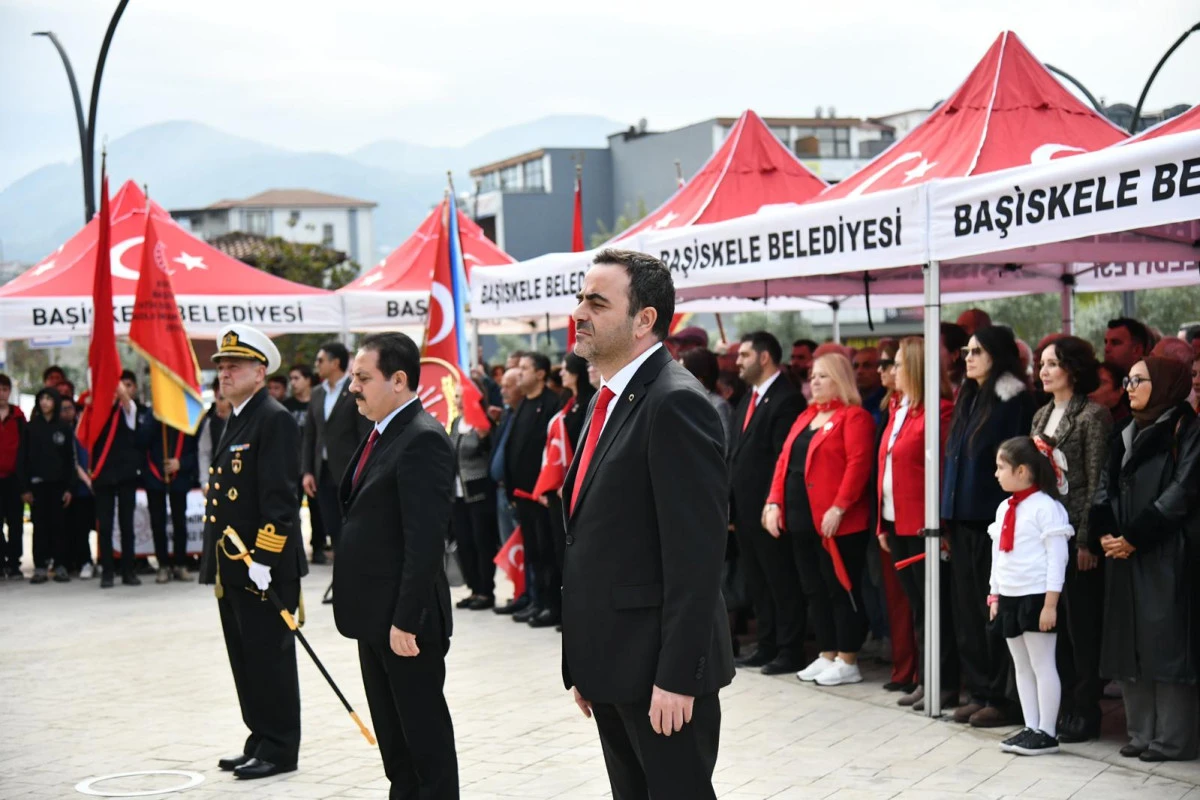 29 EKİM CUMHURİYET BAYRAMI ÇELENK SUNMA TÖRENİ GERÇEKLEŞTİ