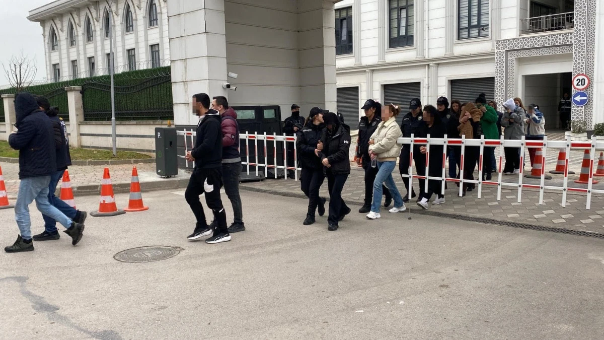 7 İLDE 105 MİLYON LİRALIK DOLANDIRICILIK OPERASYONUNUN 25 ZANLISI ADLİYEYE SEVK EDİLDİ