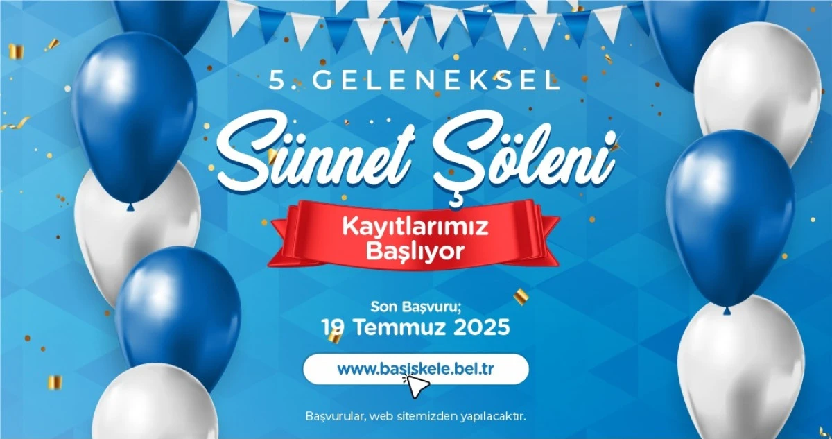 Başiskele Belediyesi&rsquo;nin Beşinci Geleneksel S&uuml;nnet Ş&ouml;leni