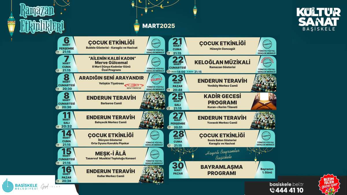 BAŞİSKELE'DE RAMAZAN BAŞKA GÜZEL