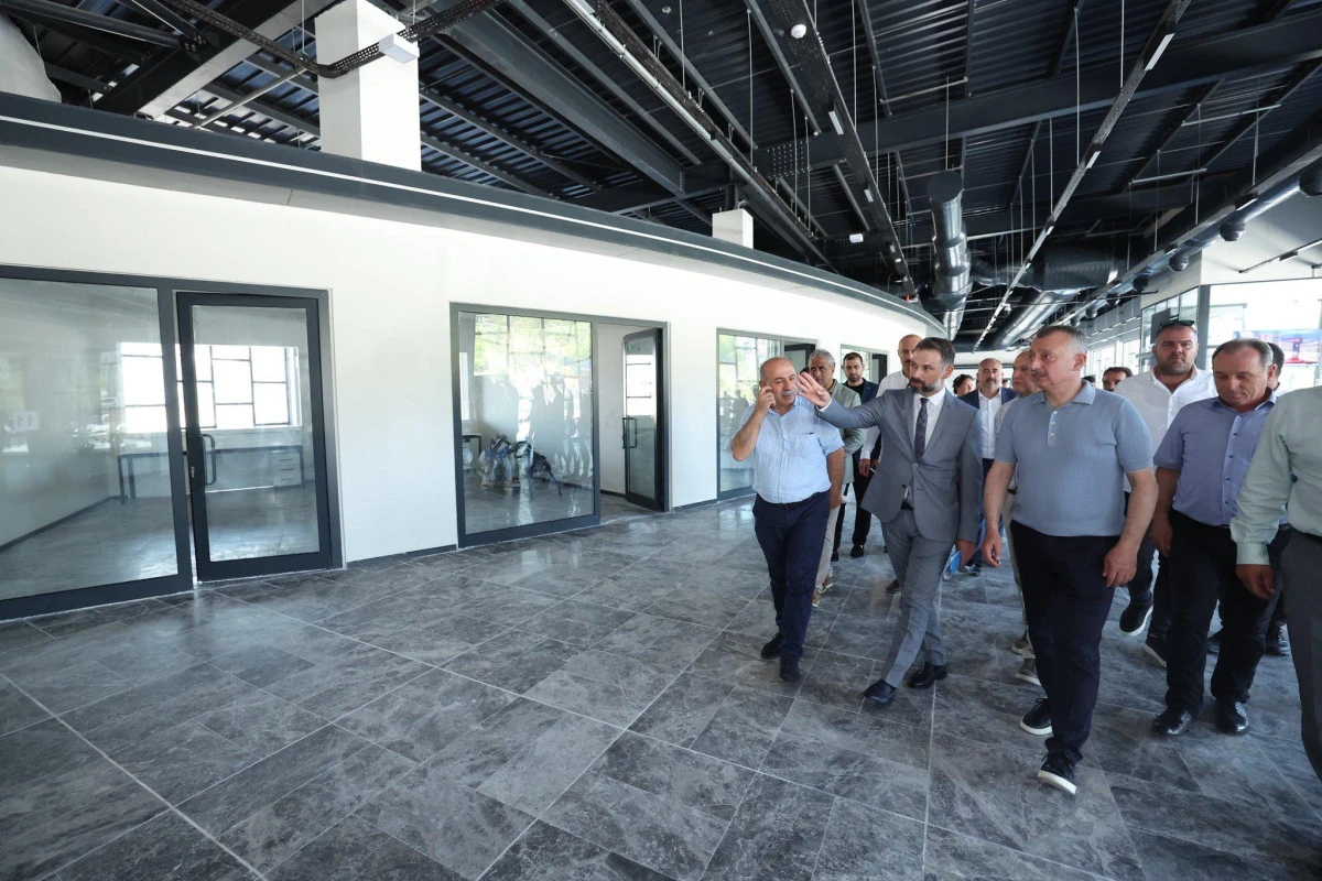 BAŞKAN BÜYÜKAKIN TERMİNALİ İNCELEDİ