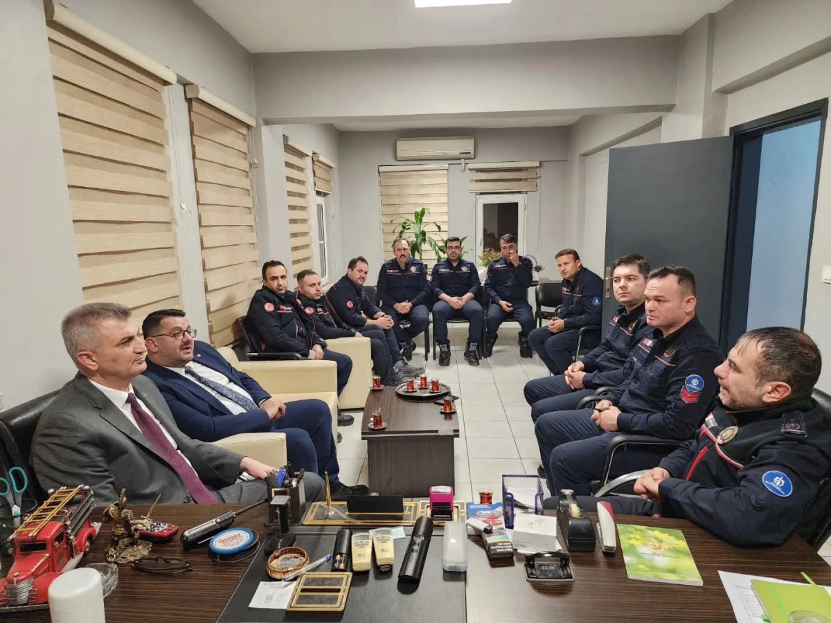 BAŞKAN SEZER&rsquo;DEN YENİ YIL ZİYARETLERİ