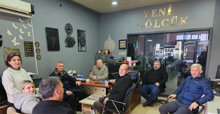 BAŞKANLARDAN 10 OCAK &Ccedil;ALIŞAN GAZETECİLER G&Uuml;N&Uuml; ZİYARETİ