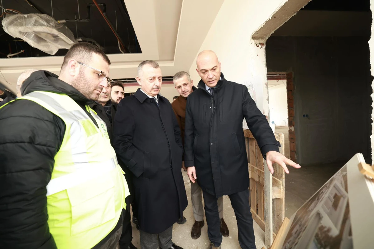 B&Uuml;Y&Uuml;KAKIN, &Ccedil;ALIŞMALARI BİZZAT İNCELEDİ