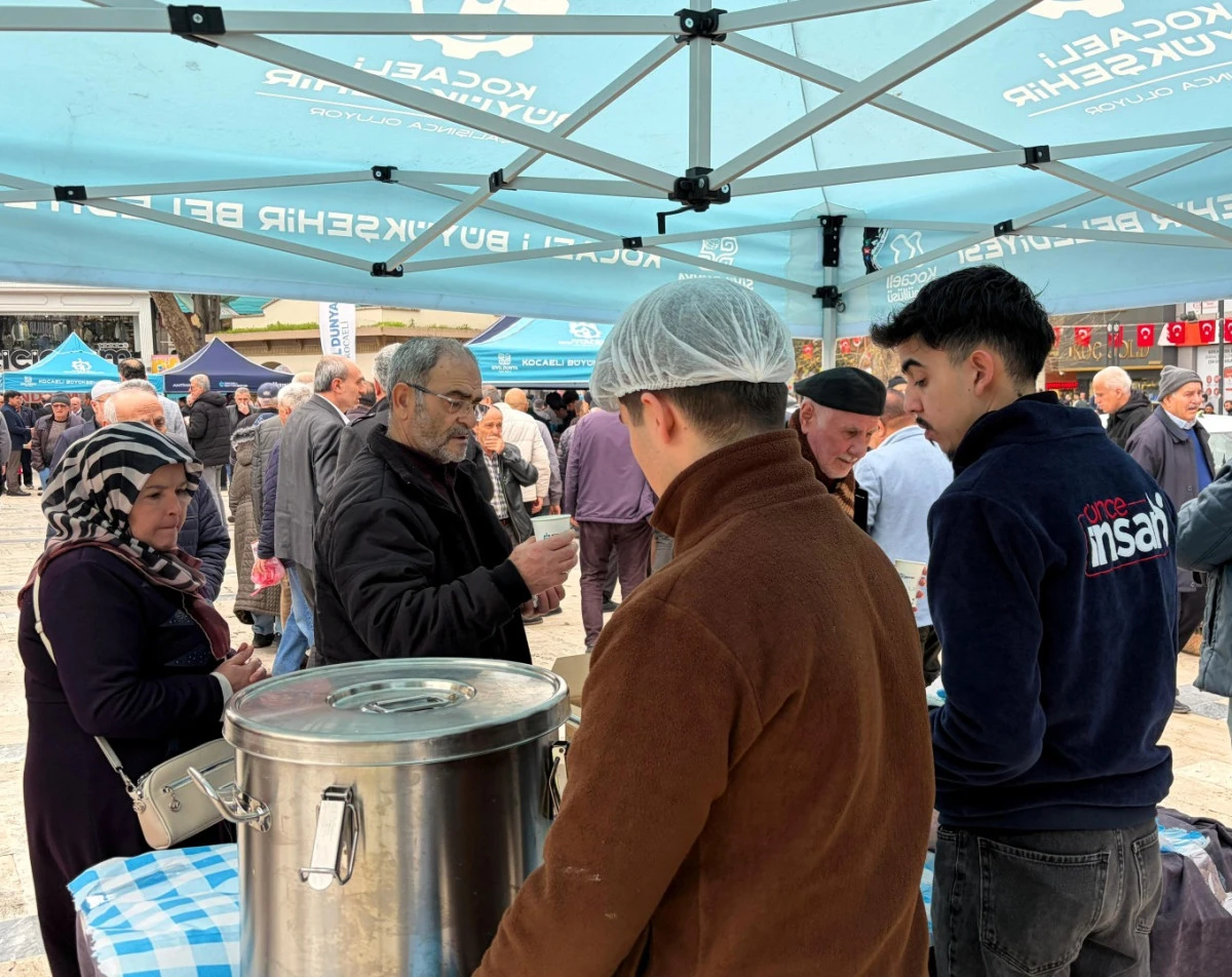 B&Uuml;Y&Uuml;KŞEHİR&rsquo;DEN DEPREM ŞEHİTLERİ İ&Ccedil;İN &Ccedil;ORBA İKRAMI
