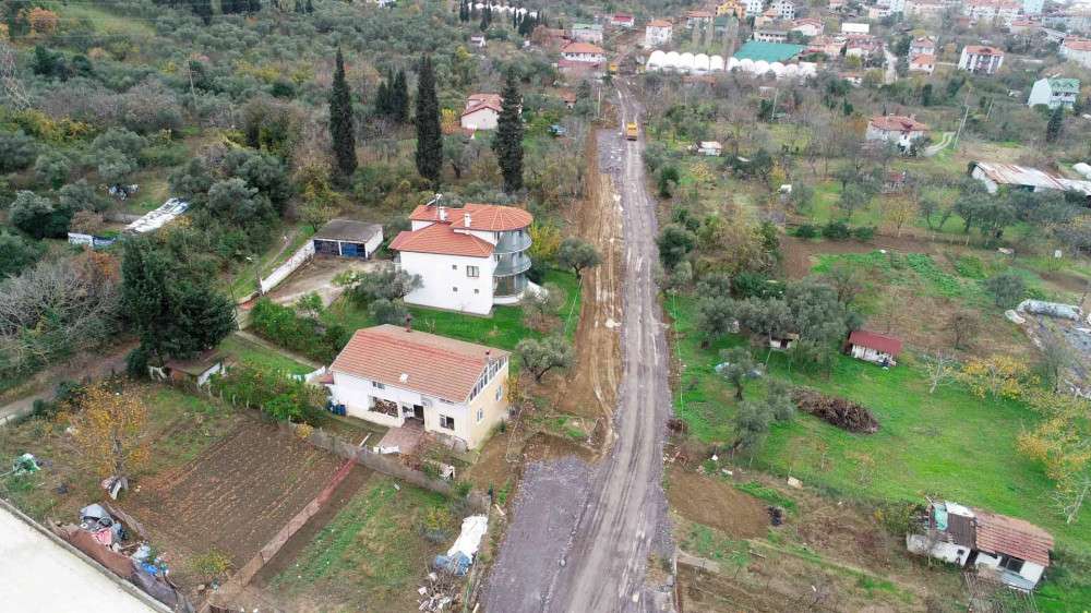 BÜYÜKŞEHİR'DEN EREĞLİ MAHALLESİ'NE YENİ YAN YOL