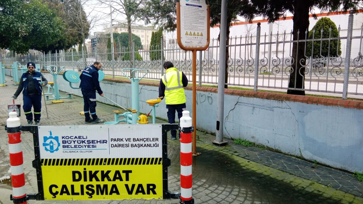 B&Uuml;Y&Uuml;KŞEHİR&rsquo;DEN SPOR ALETLERİNE PERİYODİK BAKIM