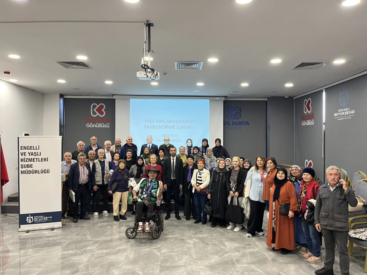 BÜYÜKŞEHİR’DEN “YAŞLI HAKLARI” KONULU SEMİNER