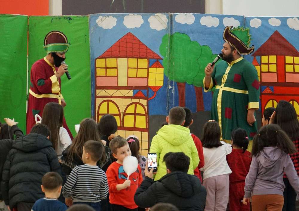 DEĞİRMENDERE'DE RAMAZAN AKŞAMI ŞENLİĞİNE YOĞUN İLGİ