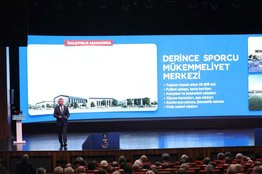 DERİNCE’YE SPORCU MÜKEMMELİYET MERKEZİ