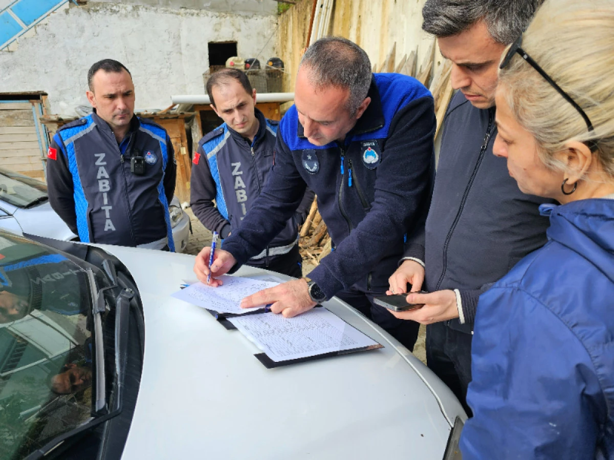 G&Ouml;LC&Uuml;K BELEDİYESİ &Ccedil;EVREYİ KİRLETEN &Ccedil;İFTLİĞİ AFFETMEDİ