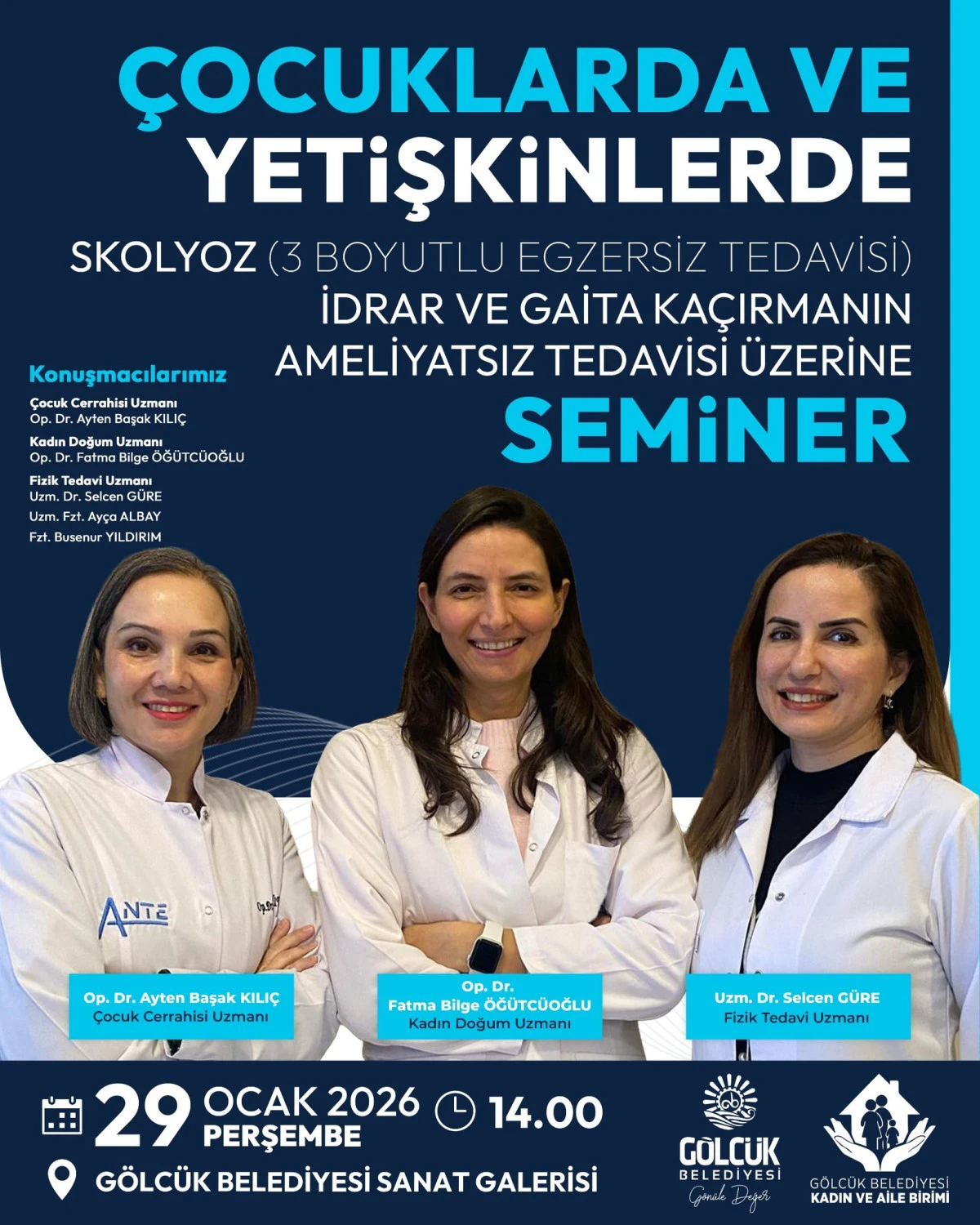 G&Ouml;LC&Uuml;K BELEDİYESİ SAĞLIK SEMİNERLERİ BİLİN&Ccedil;LENDİRİYOR