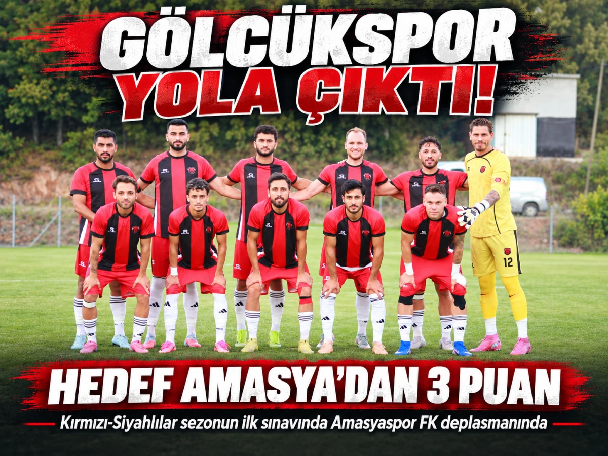 G&ouml;lc&uuml;kspor Amasya yolunda: Sezonun ilk hedefi 3 puan