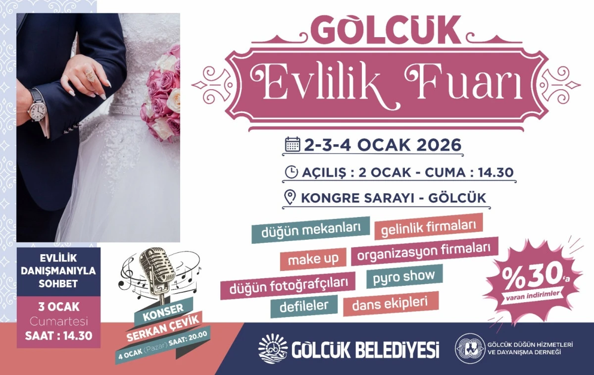 G&Ouml;LC&Uuml;K&rsquo;TE YENİ EVLENECEK &Ccedil;İFTLER BU FUAR SİZİN İ&Ccedil;İN