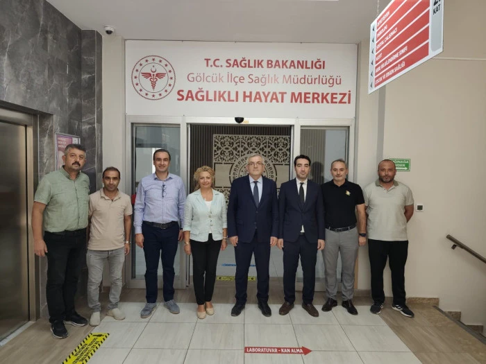 İL SAĞLIK MÜDÜRÜ GÖLCÜK’TE İNCELEMELERDE BULUNDU