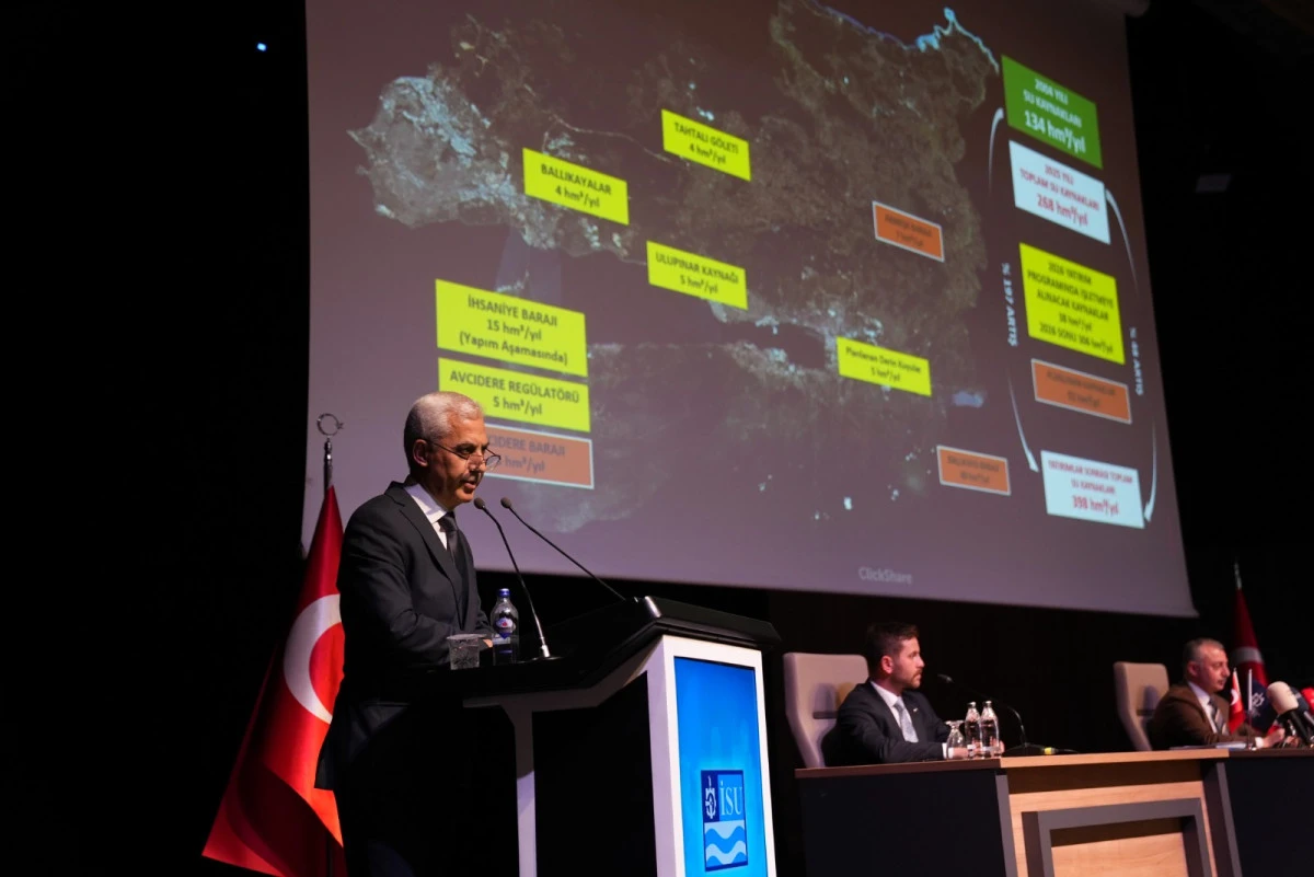 İSU GENEL MÜDÜRÜ ALİ SAĞLIK: ''KAYIP KAÇAK ORANINI %22,66’YA DÜŞÜRMEYİ BAŞARDIK''