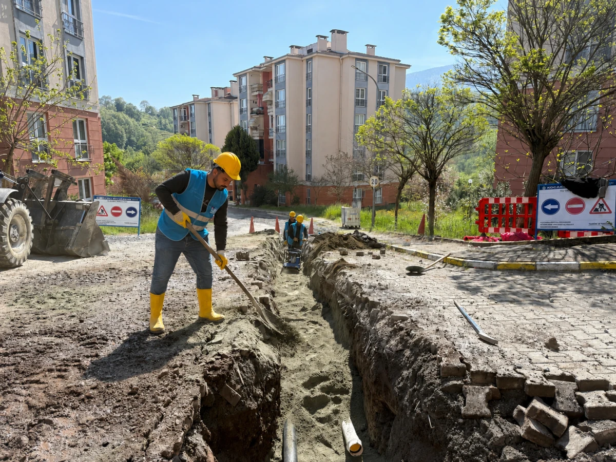 İSU'DAN BAŞİSKELE'YE 22 KM YENİ ALTYAPI