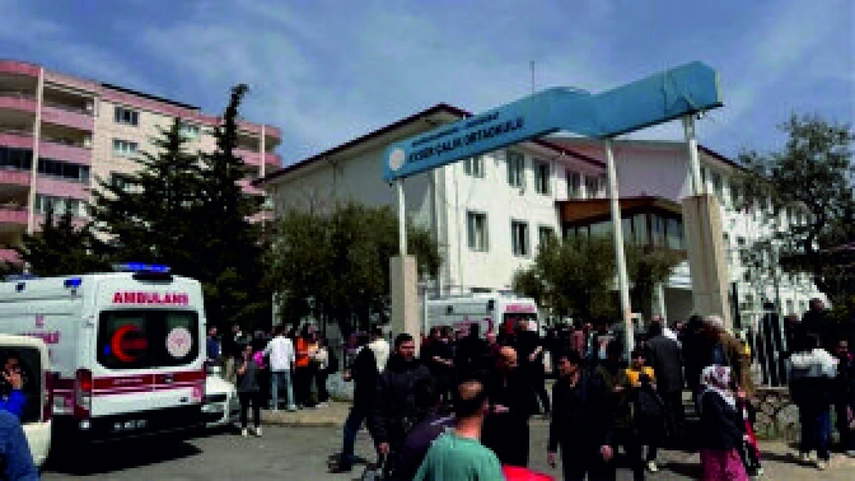 KAHRAMANMARAŞ'TA OKULA SALDIRI : 4 KİŞİ HAYATINI KAYBETTİ