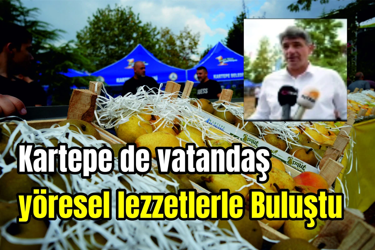 Kartepe de vatandaşlar y&ouml;resel lezzetlerle buluştu