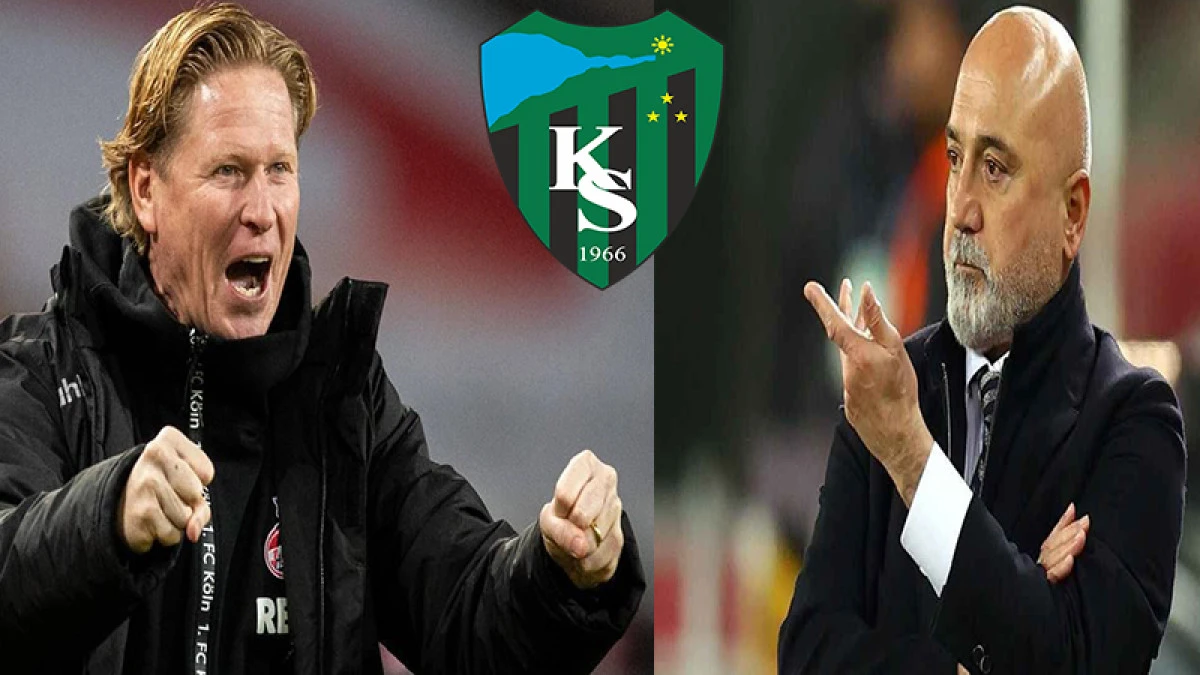 KOCAELİSPOR’UN YENİ TEKNİK DİREKTÖRÜ MARCUS MU HİKMET KARAMAN MI ?  