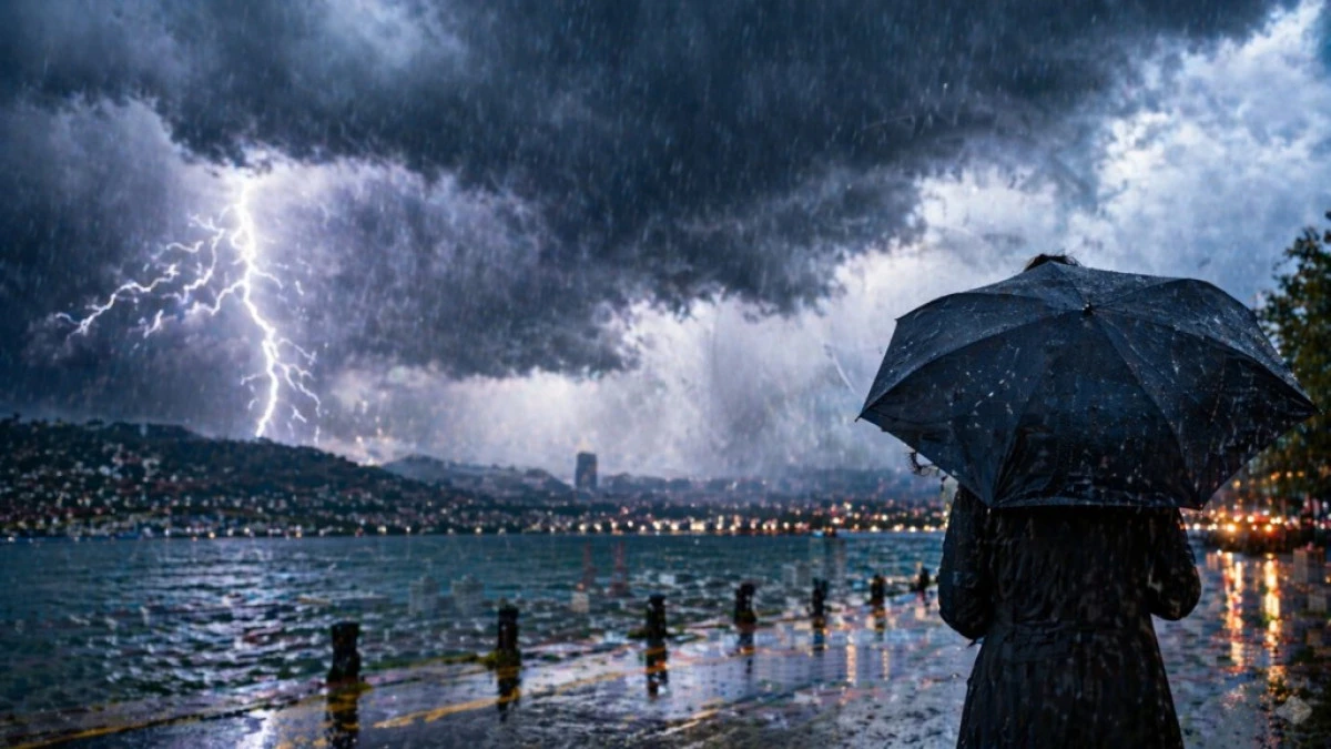 METEOROLOJİ UYARDI: SAĞANAK YAĞMUR GELİYOR