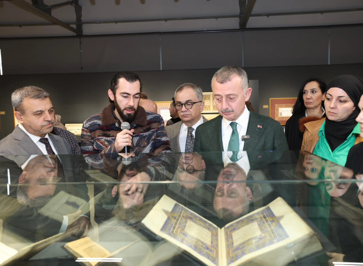 MUKADDES EMANETLER VE RAMAZANİYYELER SERGİSİ A&Ccedil;ILDI