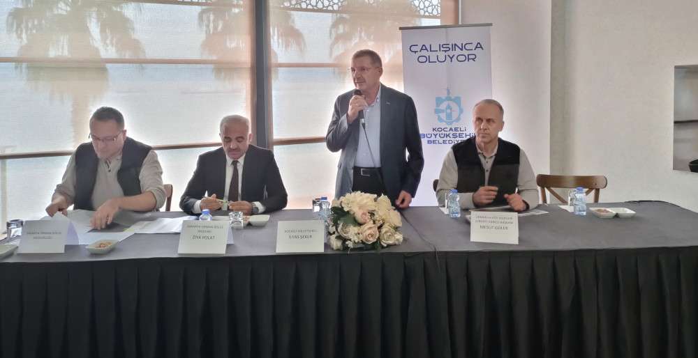 ŞEKER, KIRSAL MAHALLE MUHTARLARIYLA BİR ARAYA GELDİ