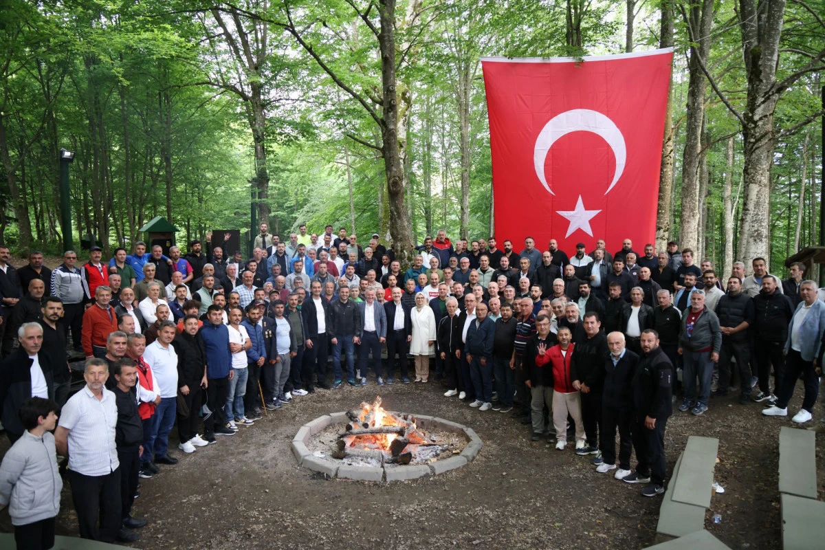 TALUS MAHALLE BAŞKANLARIYLA KAMPA GİRDİ