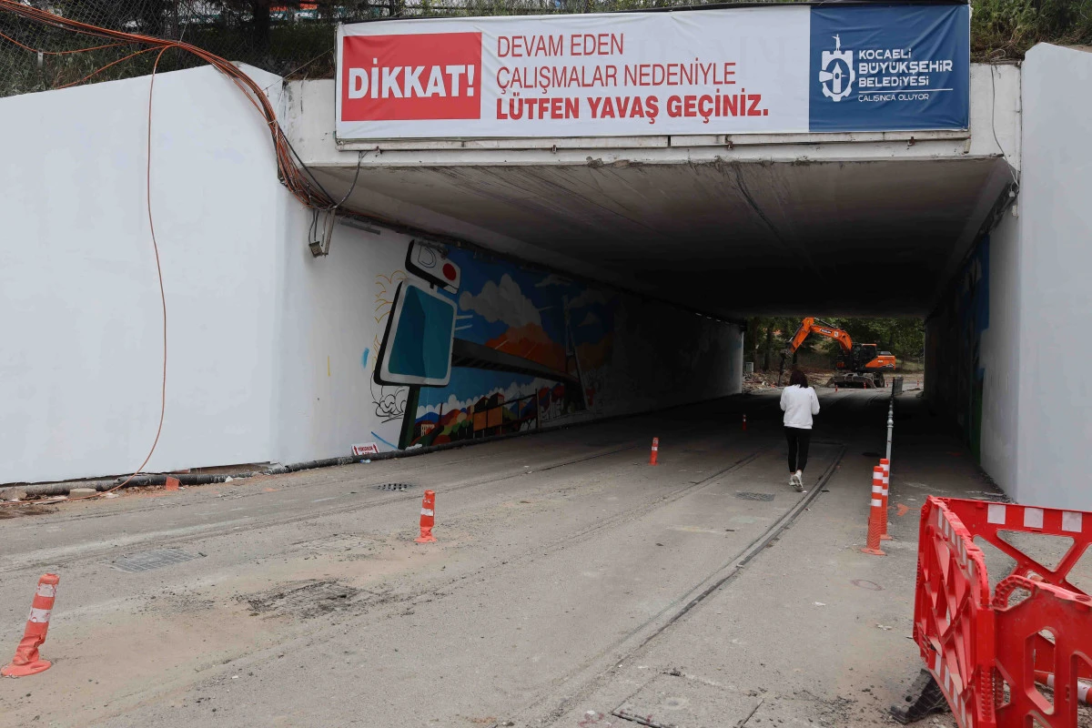 TEM OTOYOLU ALT GEÇİDİNE ESTETİK DOKUNUŞ