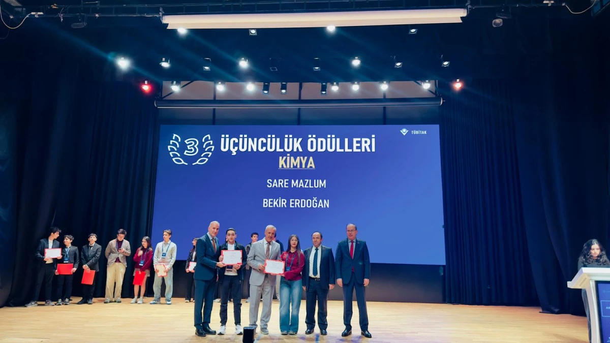 T&Uuml;BİTAK 57. LİSE &Ouml;ĞRENCİLERİ ARAŞTIRMA PROJELERİ YARIŞMASI