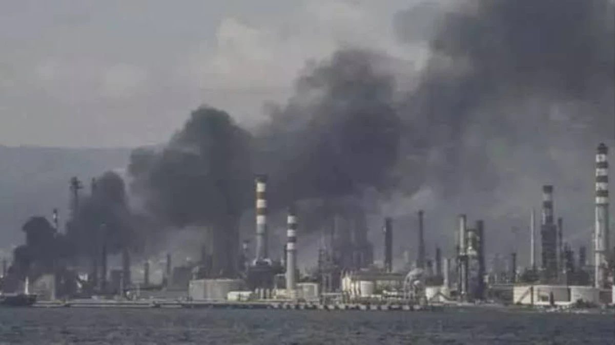 T&Uuml;PRAŞ'TA PATLAMA