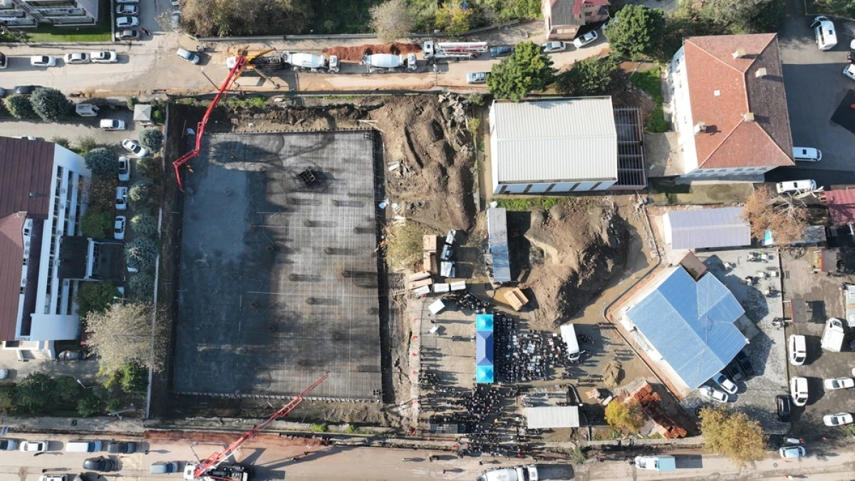 YENİ ÇİFTLİK ULU CAMİİ’NİN TEMELİ TÖRENLE ATILDI